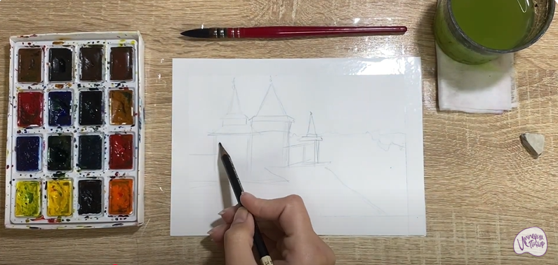 Рисуем Тобольск