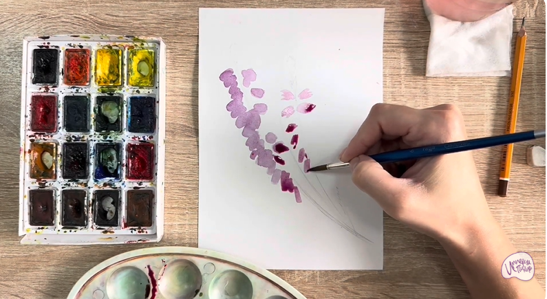 Рисуем Вереск