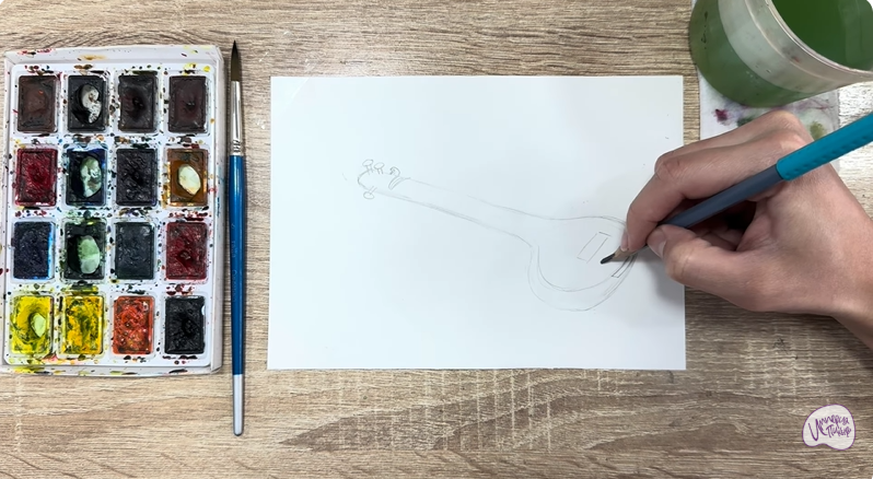 Рисуем Ситар