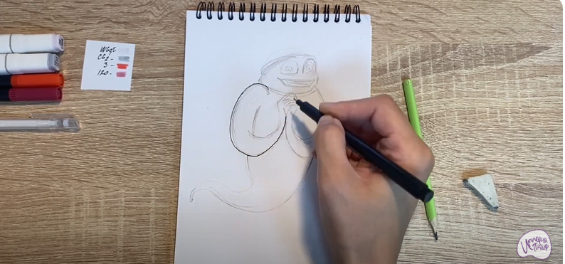Рисуем Арчи из "Царевны"