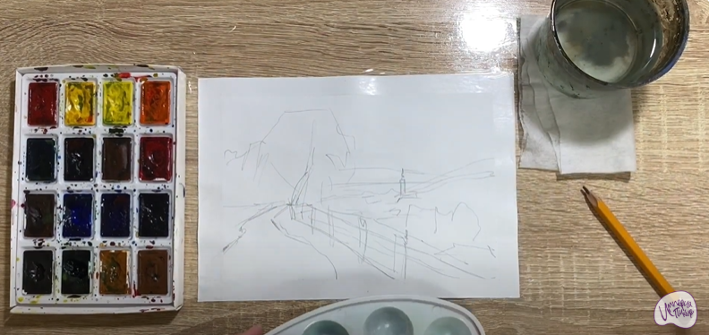 Рисуем Плёс