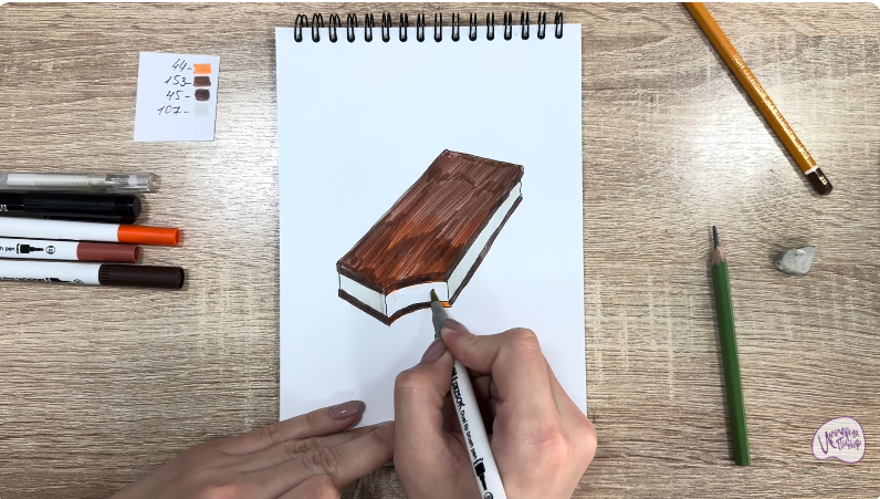 Рисуем Молочный ломтик