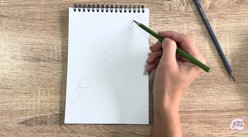 Рисуем Канцелярский нож