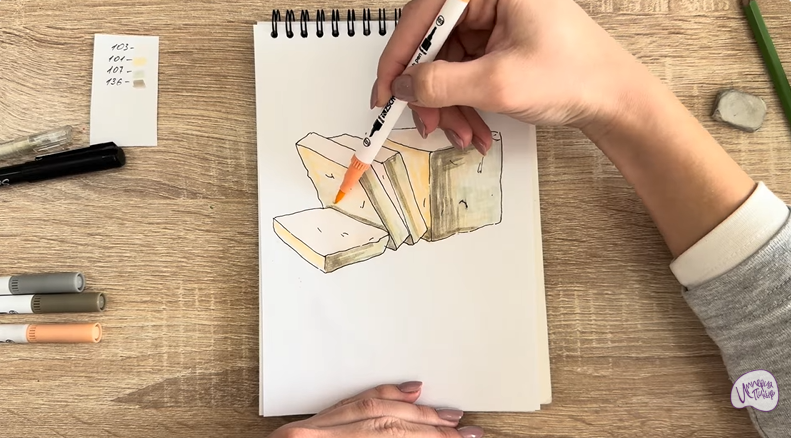 Рисуем Брынза