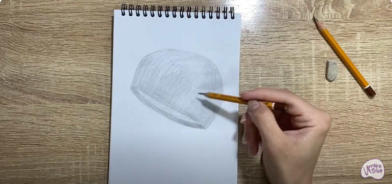 Рисуем Шапочка для бассейна