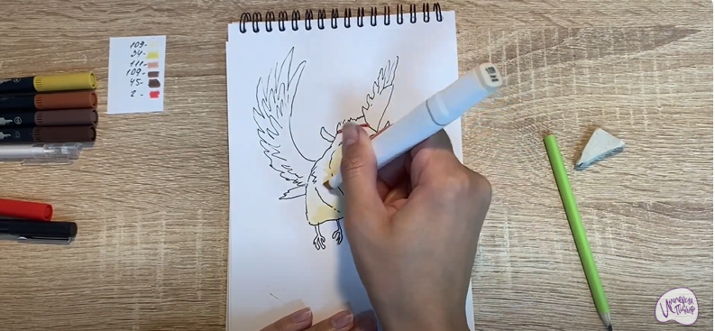 Рисуем Сова из "Царевны"