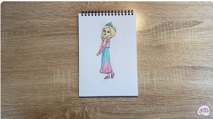 Рисуем Алёнка из "Царевны"