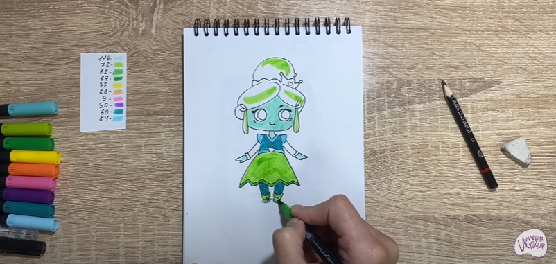 Рисуем Флора из "Семь Королевств"