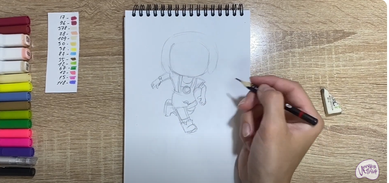 Рисуем Флора из "Команда Флоры"