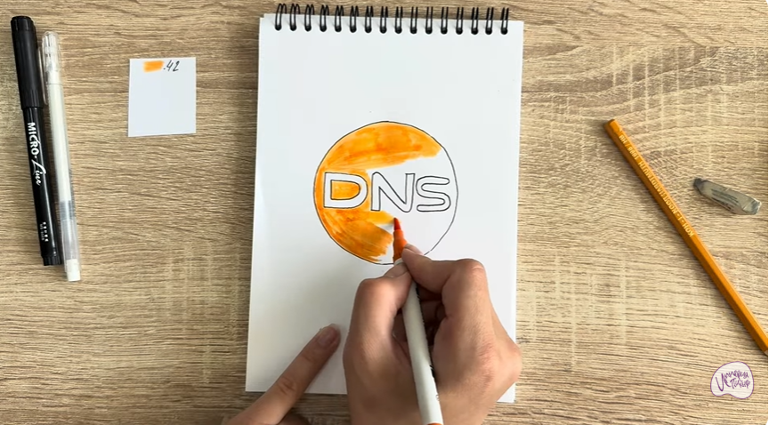 Рисуем Лого DNS