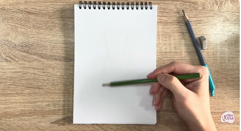 Рисуем Кафтан