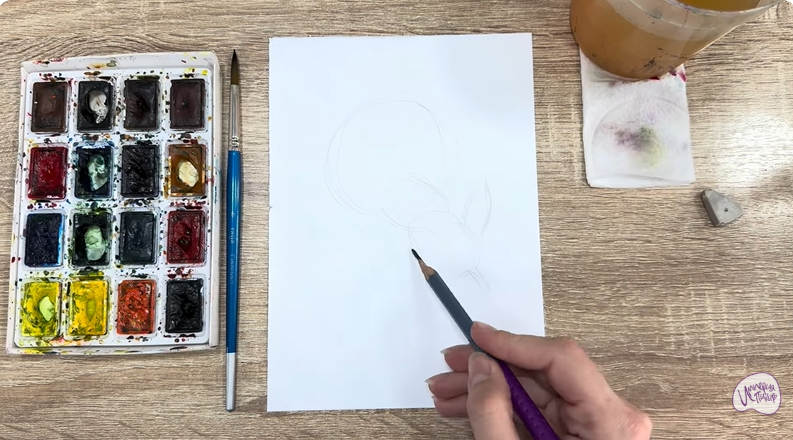 Рисуем Хойя