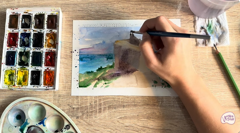 Рисуем Чобан-Кале