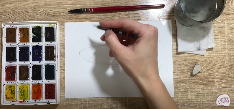 Рисуем Вобла