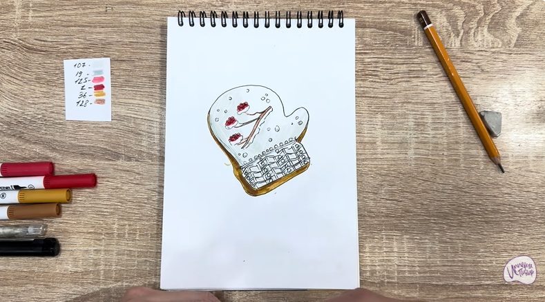 Рисуем Имбирный пряник