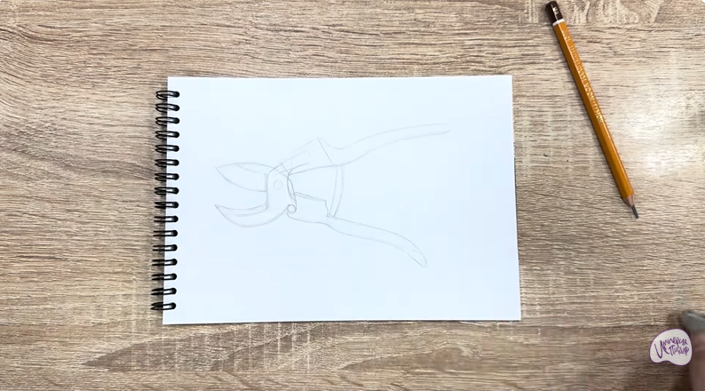 Рисуем Секатор