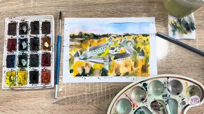 Рисуем Звенигород