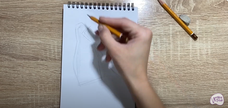 Рисуем Ласты для плавания