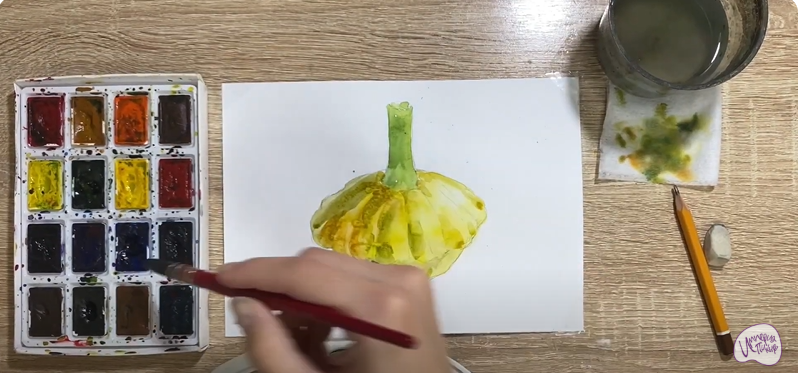 Рисуем Патиссон