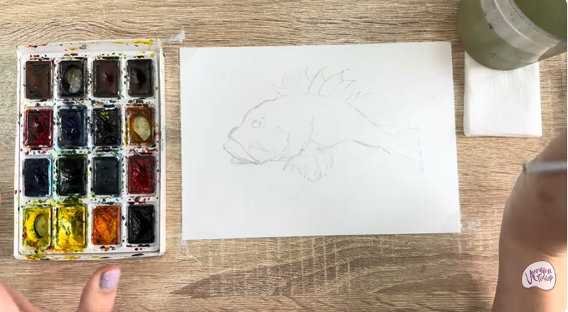 Рисуем Скорпена