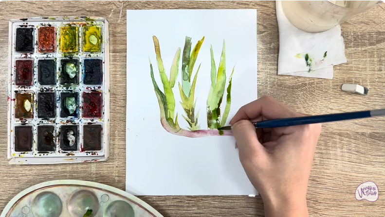 Рисуем Аир болотный