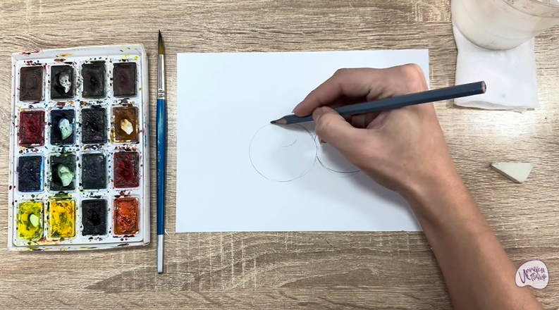 Рисуем Голубика