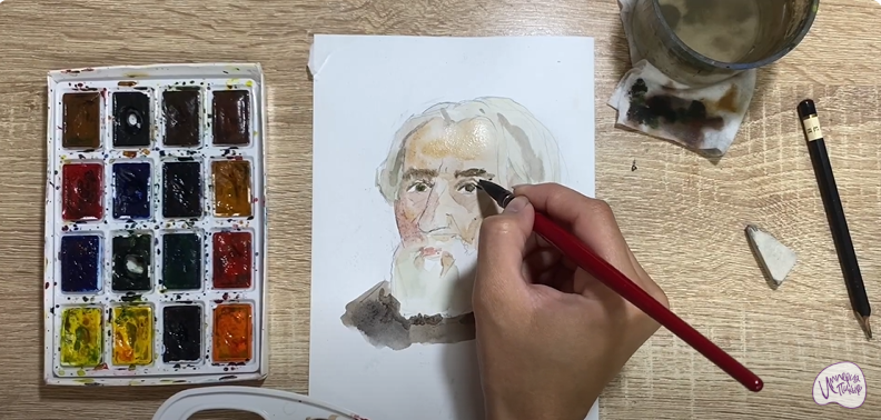 Рисуем Иван Сергеевич Тургенев