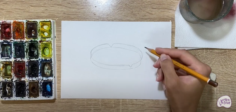 Рисуем Кувшинка