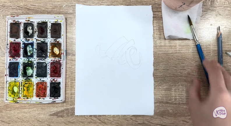 Рисуем Цедра лимона