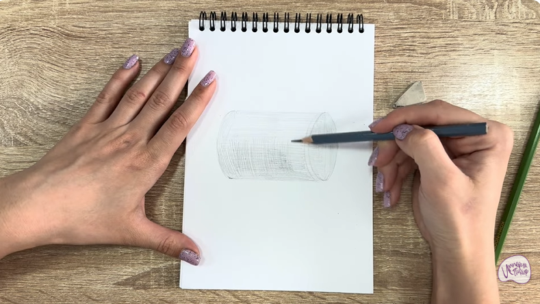 Рисуем Бигуди с липучкой