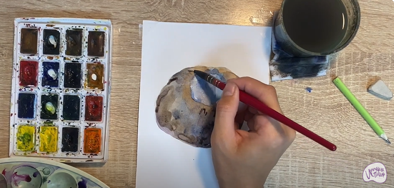 Рисуем Саркосома шаровидная