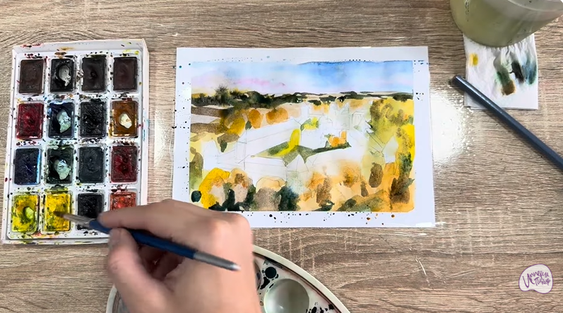 Рисуем Звенигород