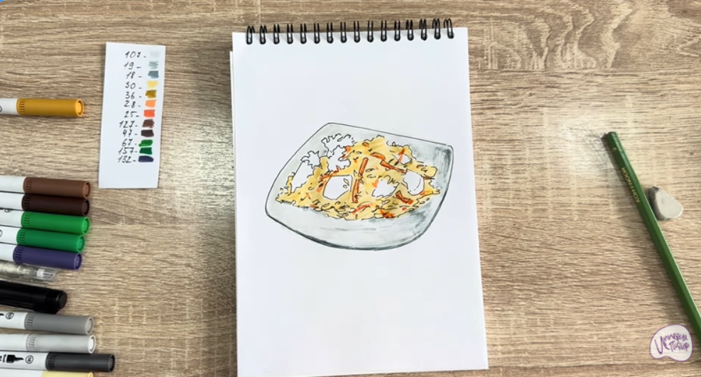 Рисуем Плов