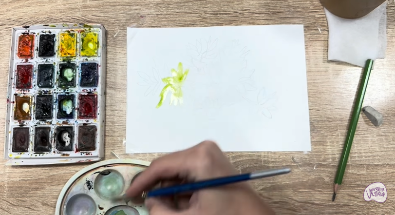 Рисуем Очиток