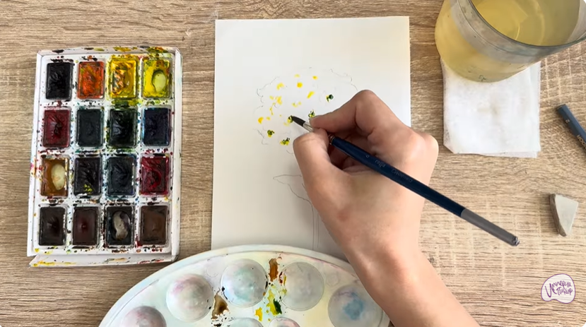 Рисуем Алиссум