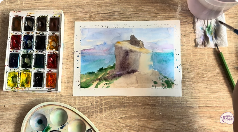 Рисуем Чобан-Кале