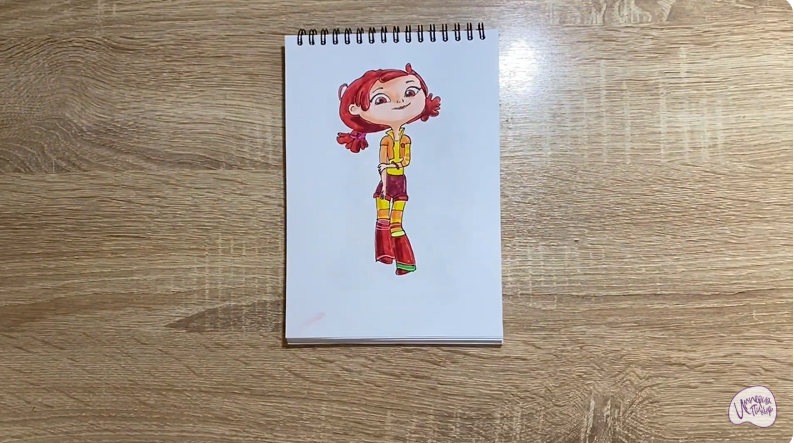 Рисуем Алёнка из "Сказочный Патруль"
