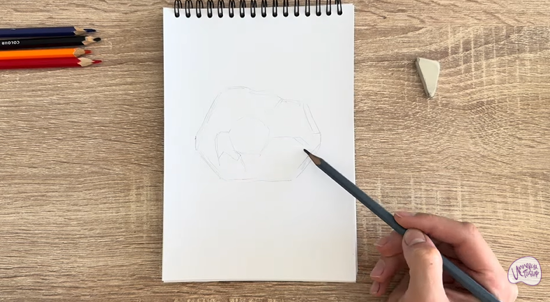 Рисуем Альмандин