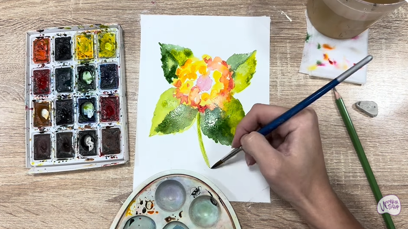 Рисуем Лантана