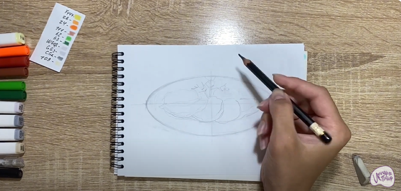 Рисуем Драники