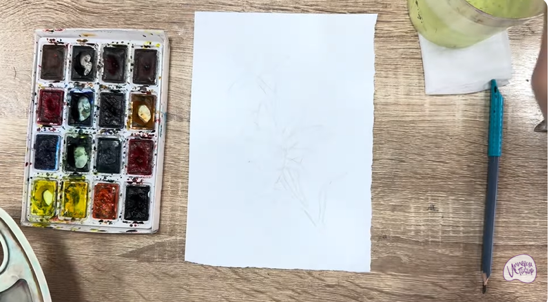 Рисуем Эдельвейс