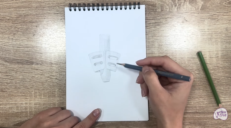 Рисуем Держатель для ручки