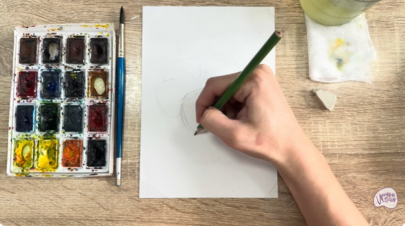 Рисуем Маринованные халапеньо