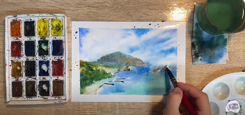 Рисуем Гурзуф