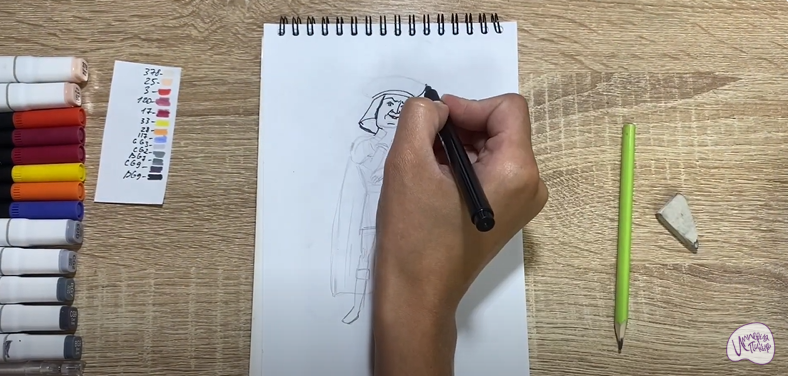 Рисуем Лорд Фаркуад из "Шрека"