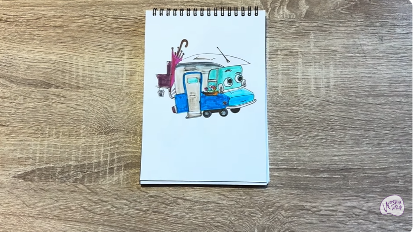 Рисуем Гриша из "Домики"