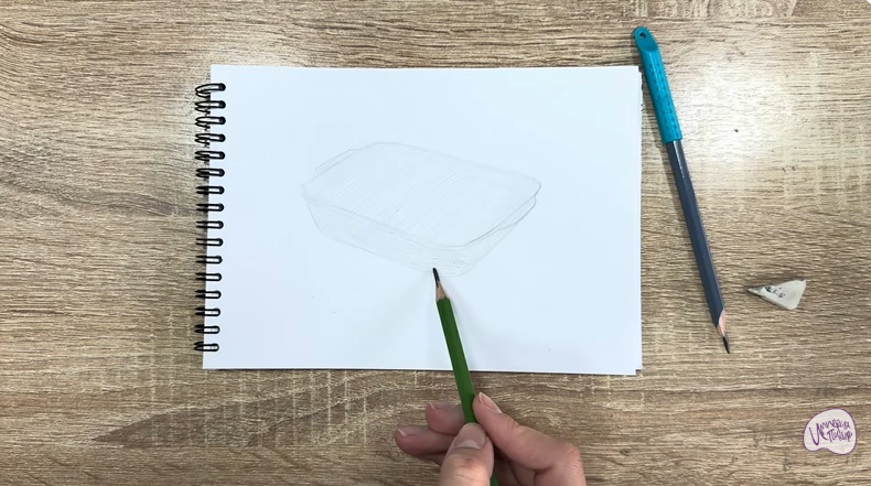 Рисуем Форма для запекания