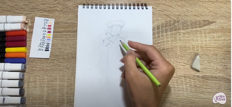 Рисуем Лорд Фаркуад из "Шрека"
