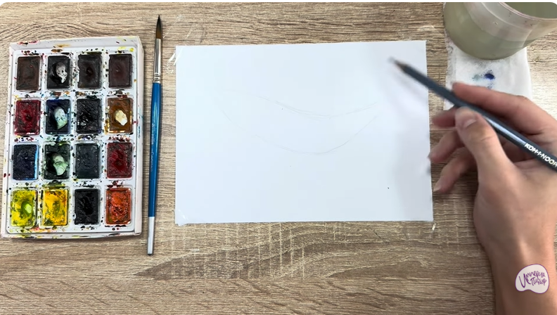 Рисуем Селёдка