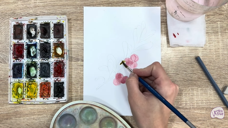 Рисуем Толокнянка